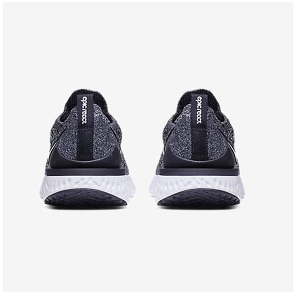NEW Black & Dark Gray Epic React Flyknit Sneaker - Picture 3 of 8